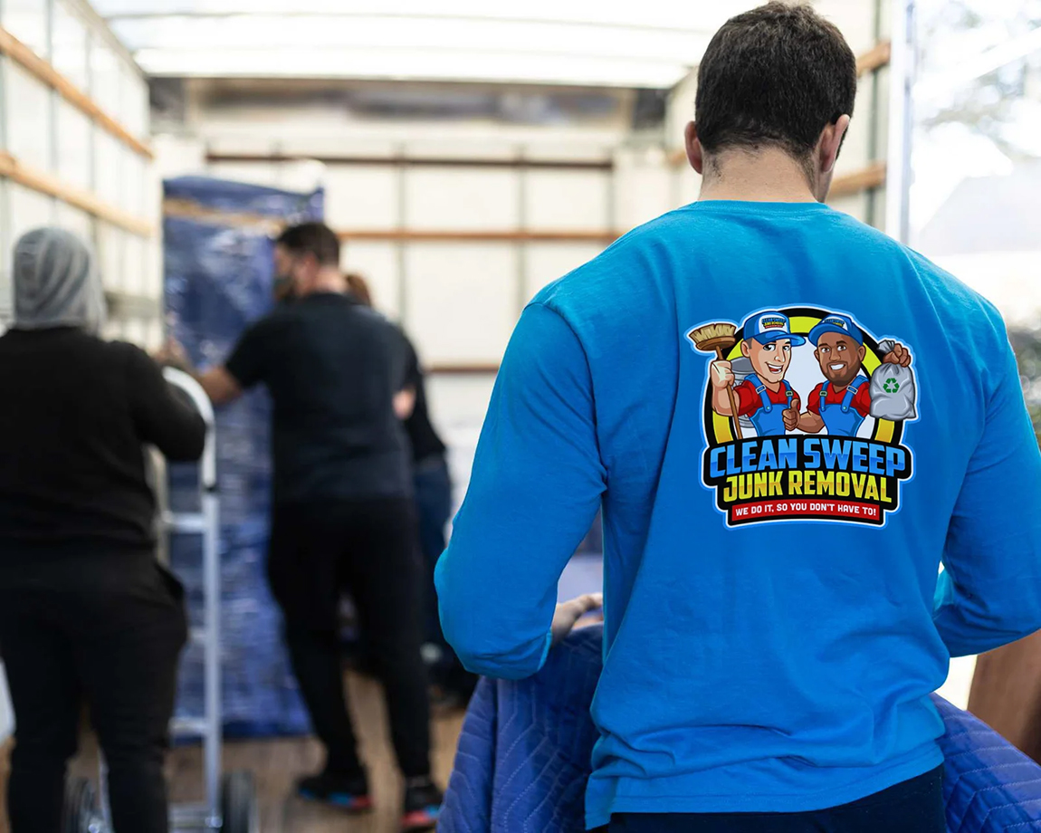 Junk removal service team in Osceola County FL clearing debris